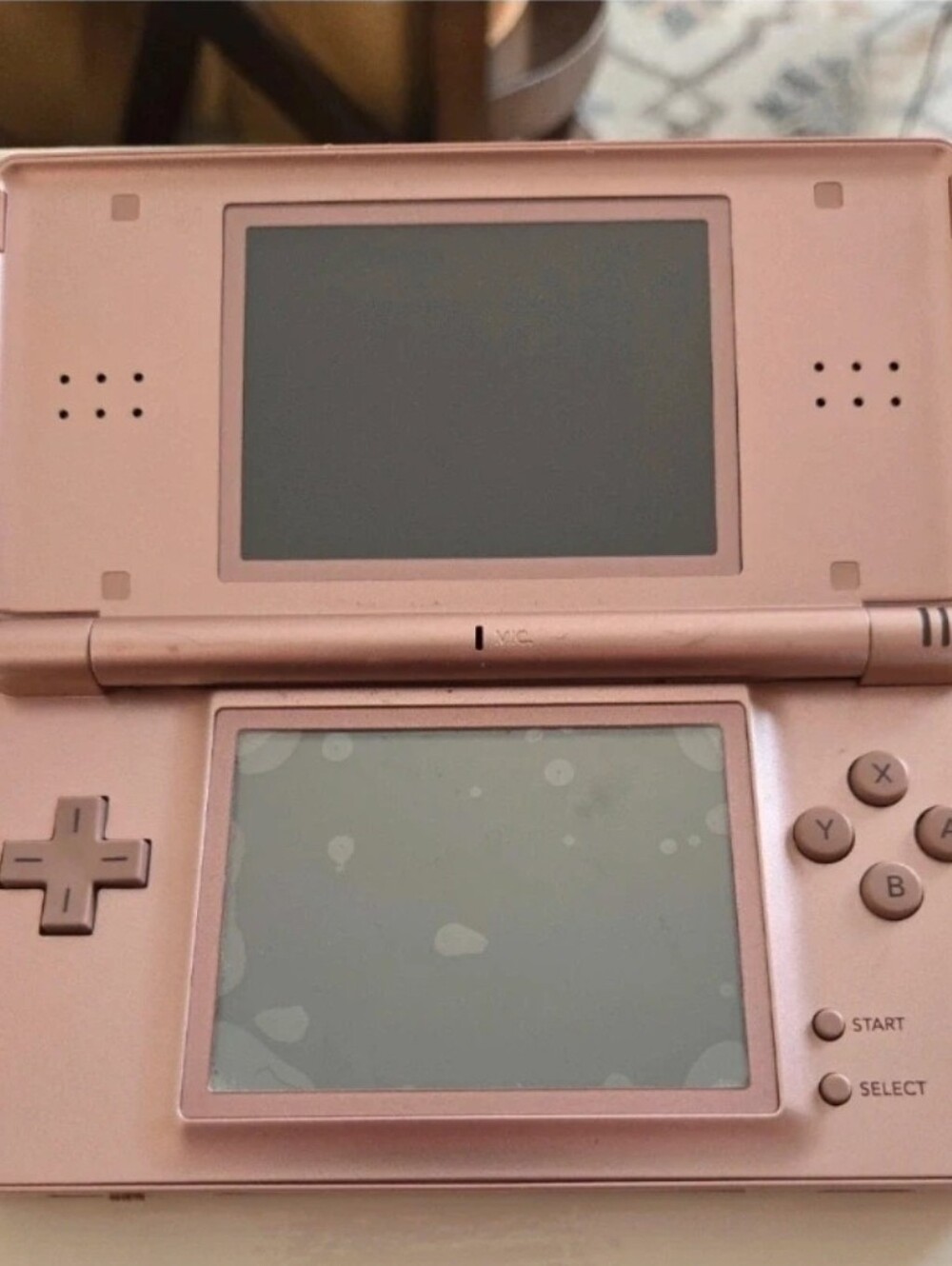 Nintendo DS Lite Pink w Charging Dock And Adapter